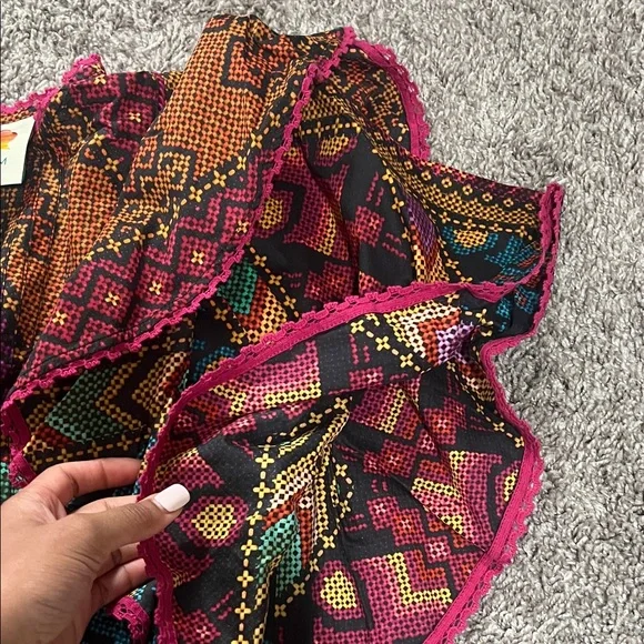 FARM Rio Multicolor Patterned Top - Picture 4 of 4